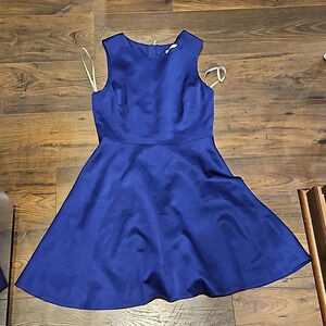 Dark Blue Karen Millen Sheath dress Sz us 8 eu 40